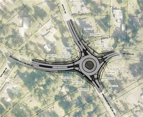 SR-104 Roundabout Map