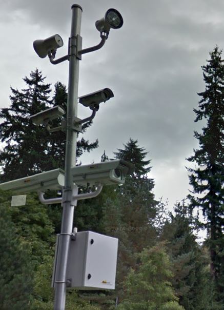 Photo of traffic cameras on pole